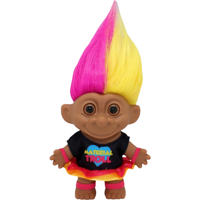 Good Luck Trolls Material Troll 65th Anniversary 5 Doll By Headstart International Popcultcha 6382