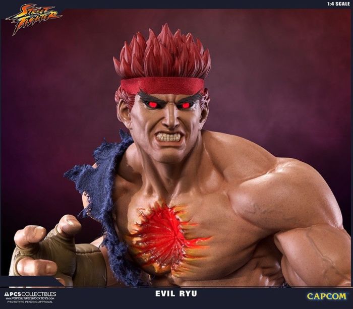 Street Fighter Evil Ryu Cosplay Costume