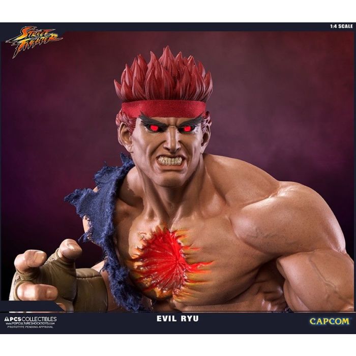 Pop Culture Shock STREET FIGHTER IV EVIL RYU 1:4 Scale Statue