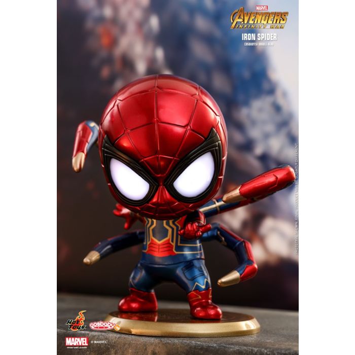 hot toys cosbaby iron spider