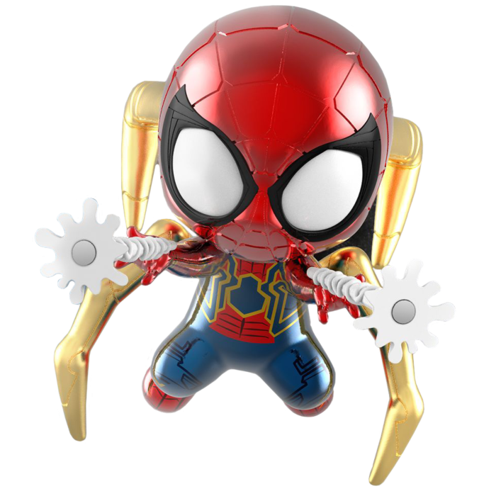 Avengers 3: Infinity War - Iron Spider Duel Web Shooting Cosbaby 3.75 ...