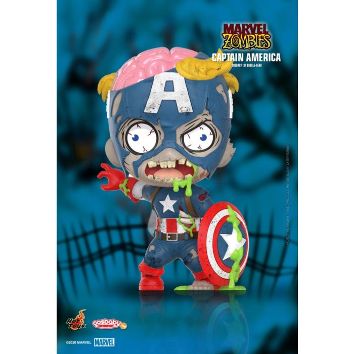 captain america zombie hot toys