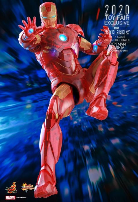 iron man holographic hot toys