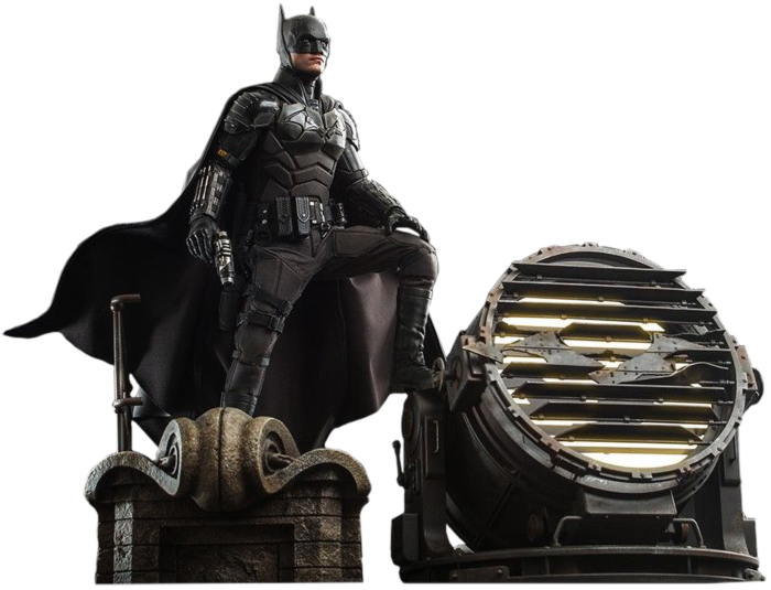 The Batman (2022) - Batman & Bat-Signal 1/6th Scale Hot Toys Action Figure  Set by Hot Toys | Popcultcha