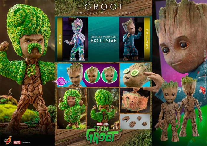 I Am Groot (2022), Groot Deluxe 1:1 Scale Life-Size Hot Toys Action Figure  by Hot Toys