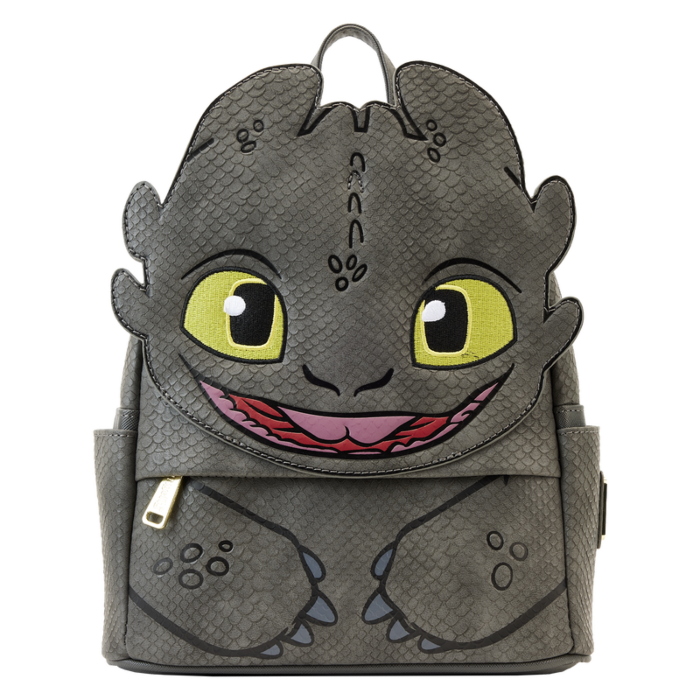 How To Train Your Dragon - Toothless Cosplay 10” Faux Leather Mini ...