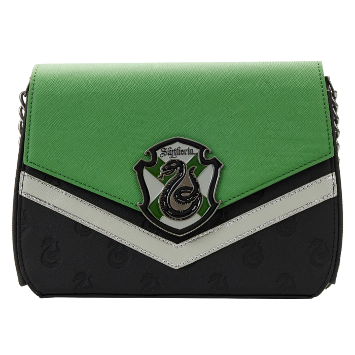 Harry Potter Slytherin 7 Faux Leather Crossbody Bag by