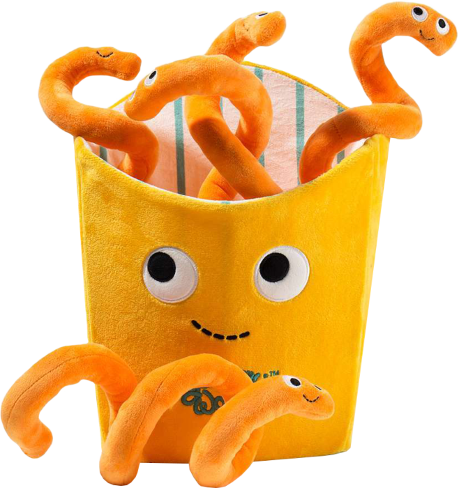 Yummy world large store fries plush