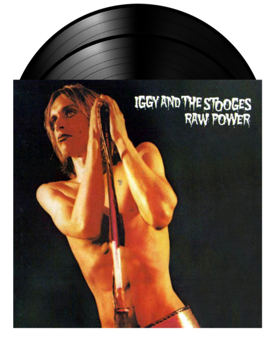 Iggy　And　The　by　Vinyl　Raw　Stooges　Power　2xLP　Record　Columbia　Popcultcha