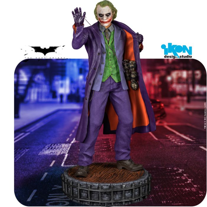 Batman: The Dark Knight | The Joker 1/6th Scale Statue by Ikon Design  Studio | Popcultcha