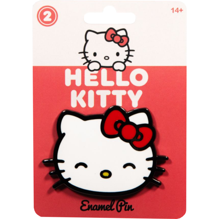 Hello Kitty Blushing Hello Kitty Enamel Pin 2 By Ikon Collectables