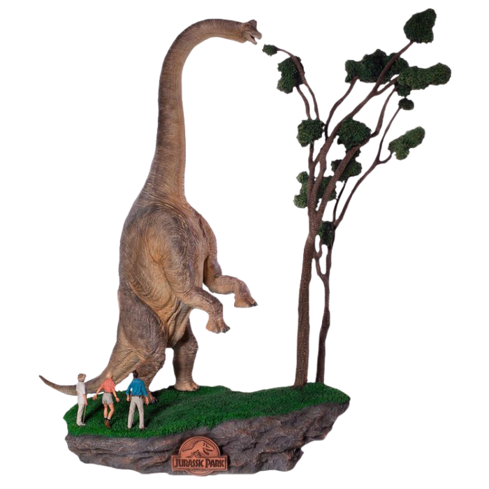 Jurassic Park Welcome To Jurassic Park 1 20th Scale Diorama Statue By Iron Studios Popcultcha