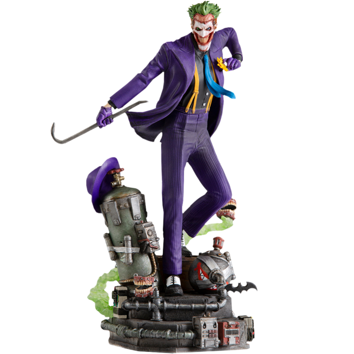 Batman - The Joker Deluxe 1/10th Scale Statue by Iron Studios | Popcultcha