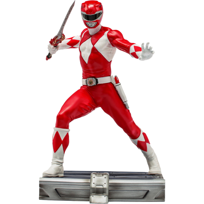 Download Mighty Morphin Power Rangers in an Epic Battle Pose |  Wallpapers.com