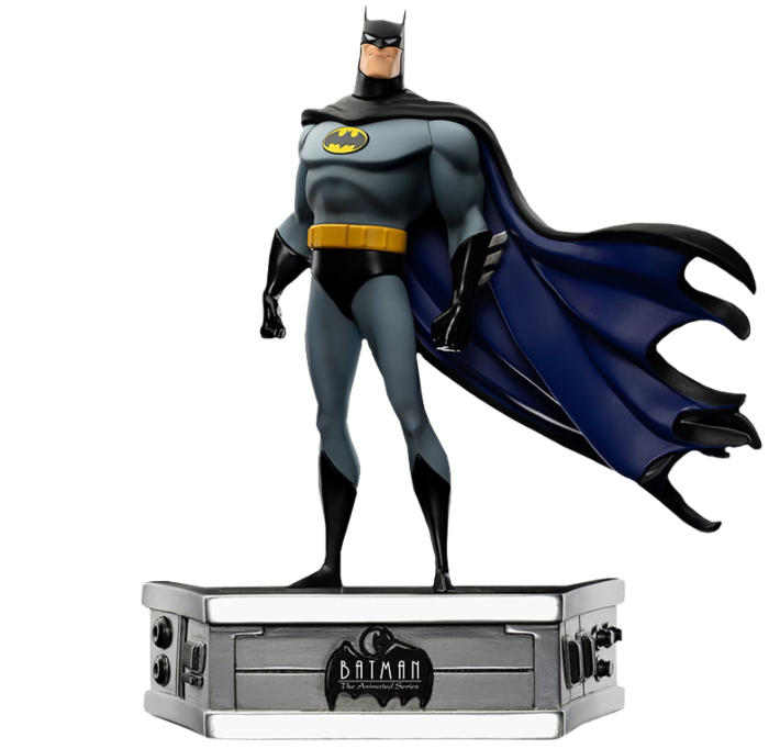 Batman: The Animated Series - Batman 1/10th Scale Statue by Iron Studios |  Popcultcha