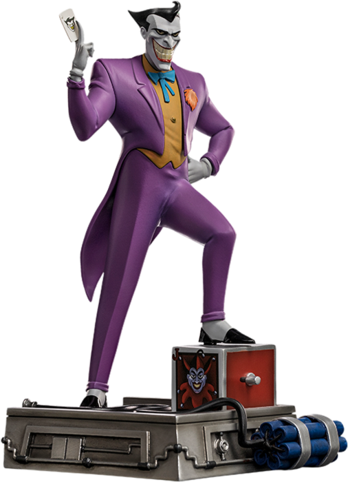 Batman: The Animated Series - The Joker 1/10th Scale Statue by Iron Studios  | Popcultcha