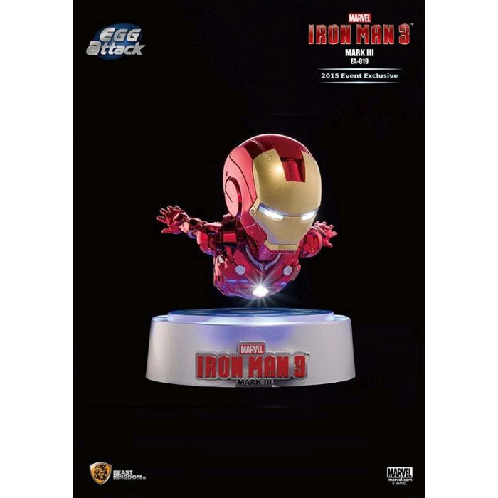 floating iron man toy