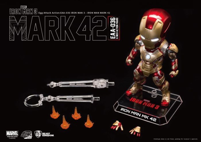 Iron Man 3 Iron Man Mark 42 Egg Attack 