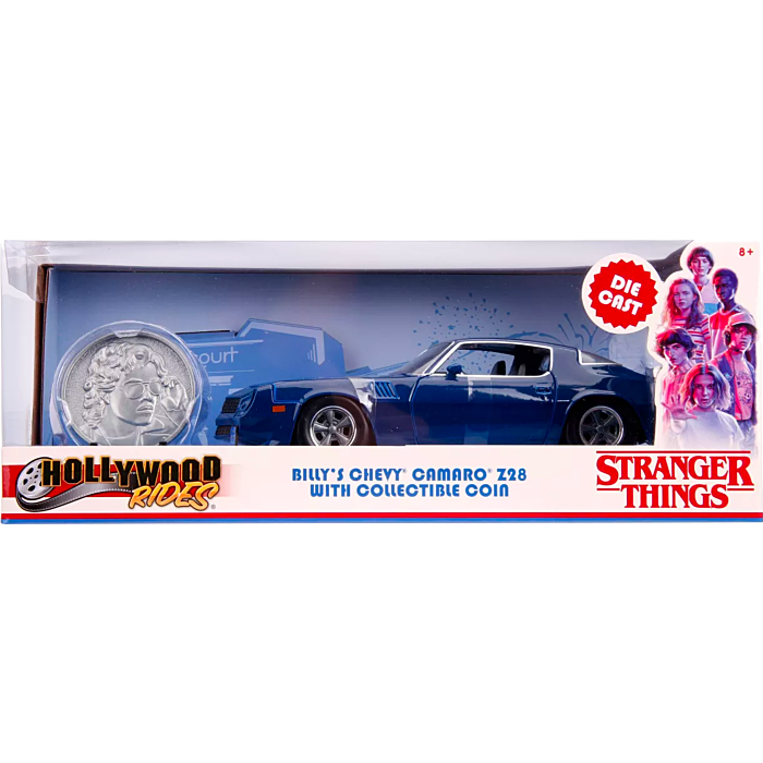Stranger Things - Billy's 1979 Chevy Camaro Z28 Hollywood Rides 1/24th  Scale Die-Cast Vehicle Replica by Jada | Popcultcha