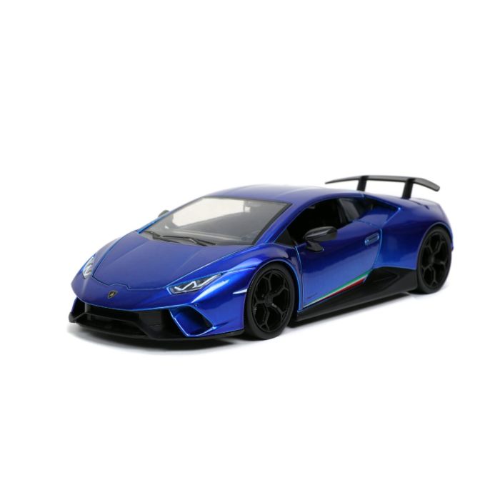 Blue store toy lamborghini