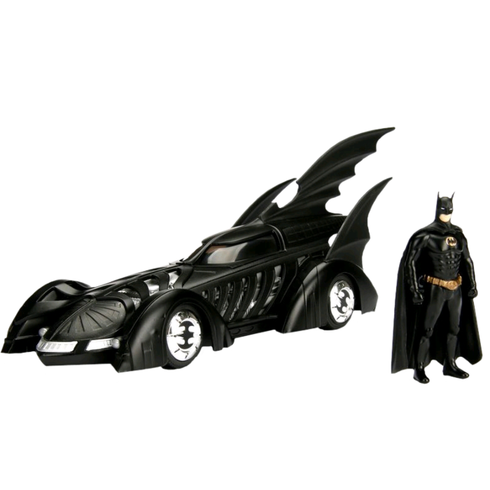 Batman Forever - Batman with Batmobile Hollywood Rides 1/24th Scale  Die-Cast Vehicle Replica by Jada Toys | Popcultcha