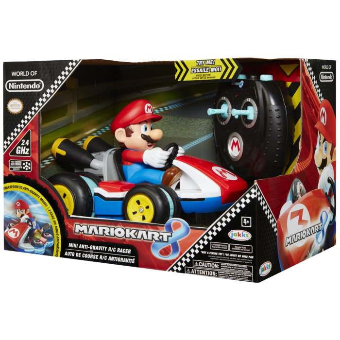 jakks pacific mario kart mini rc racer