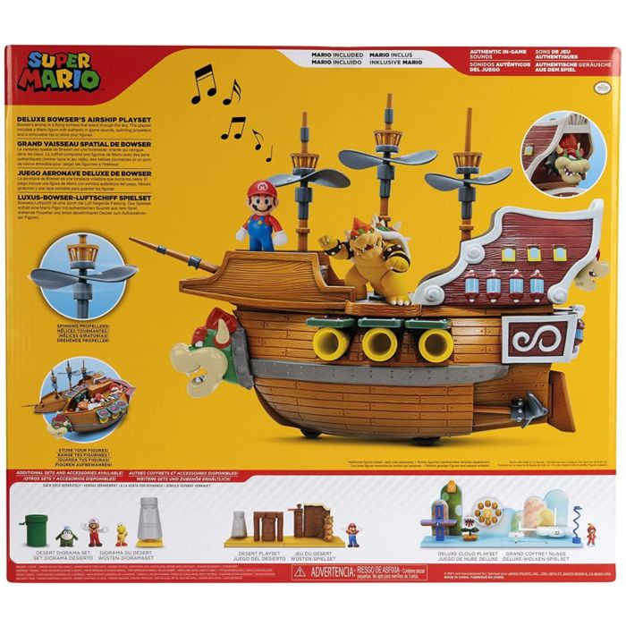 Super Mario Bowser s Airship World of Nintendo Deluxe 15 Action