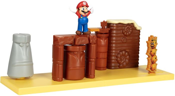 Super Mario Set di gioco Acorn Plains Jakks 85987-4L - Juguetilandia