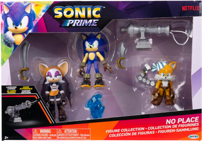 Sonic Prime Toys. 16 Collectible Figurines to Collect