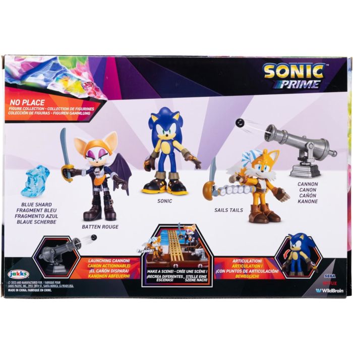 Boneco Rebel Rouge Sonic Prime TOYNG 50522 – Starhouse Mega Store