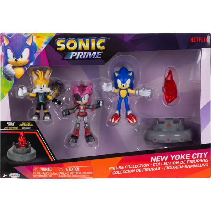 Sonic The Hedgehog 3 Super Figure 3-Pack