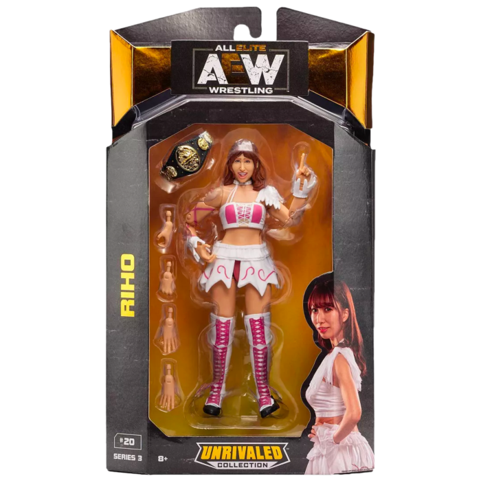 AEW: All Elite Wrestling - Riho Unrivaled Collection 6” Action Figure