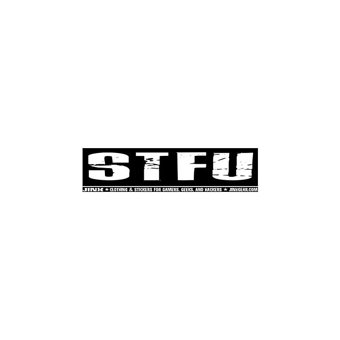 STFU Sticker