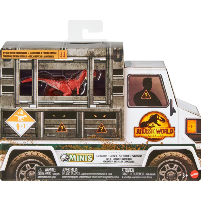 Jurassic World Dominion Carnotaurus Clash Mini Figure 5 Pack by