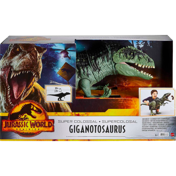 Jurassic world giganotosaurus sales toy