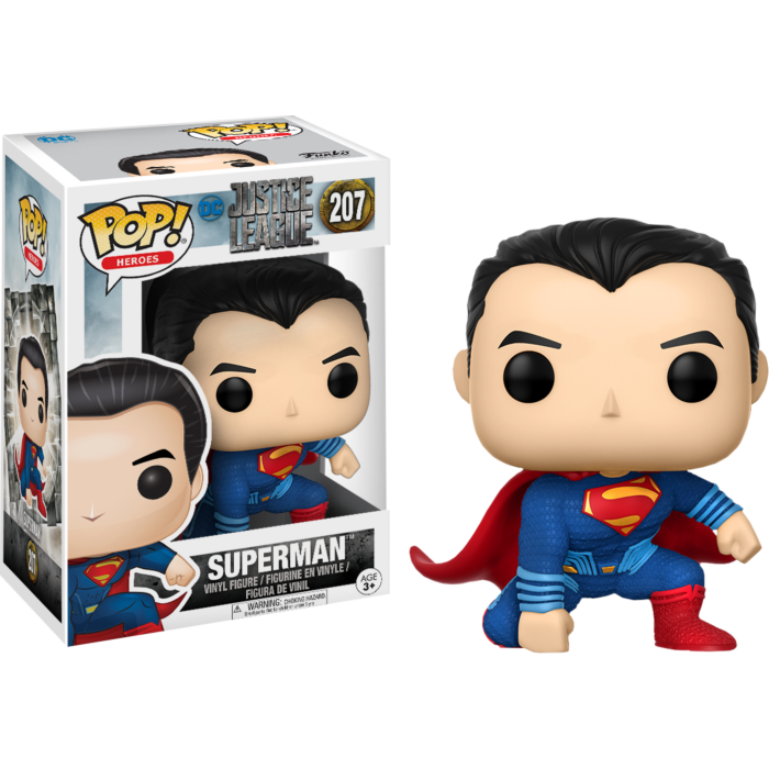 funko pop superman justice league