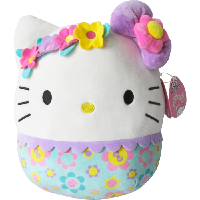 hello kitty flower squishmallow