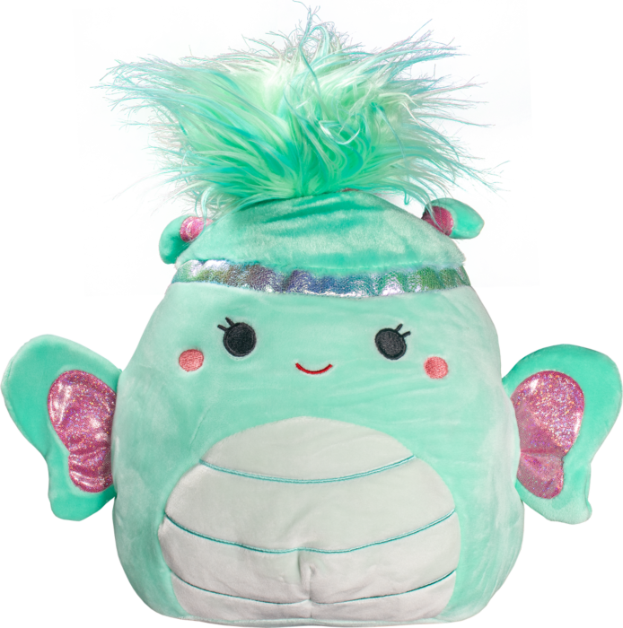Kellytoy Squishmallow 2020 Squish-Doos Reina the Butterfly 12" Plush Doll 
