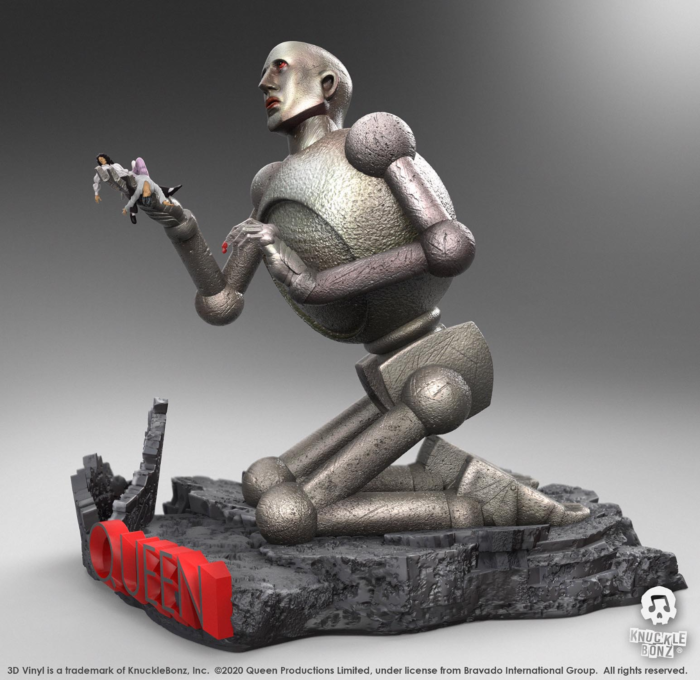 Queen - Robot (News the World) Album Art 3D Vinyl 10" Statue by KnuckleBonz | Popcultcha