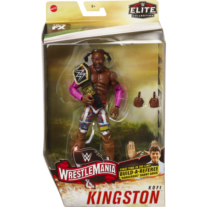 kofi kingston wrestling figure