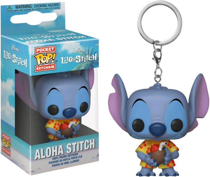 stitch pop vinyl keychain