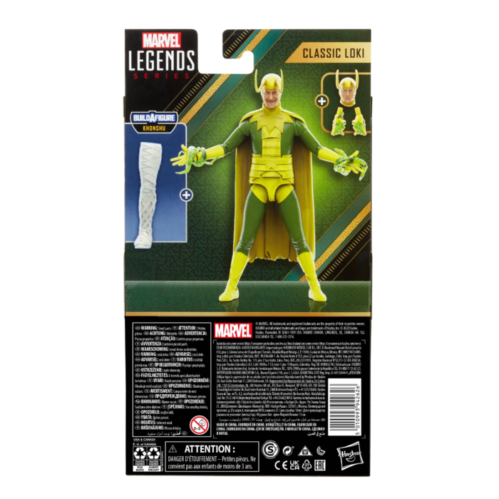 Loki (2021) - Classic Loki Marvel Legends 6” Scale Action Figure