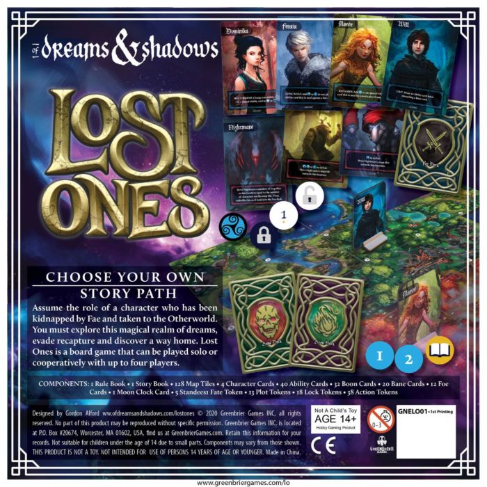 LO01 - Lost Ones (Core Game) – Greenbrier Games Inc.