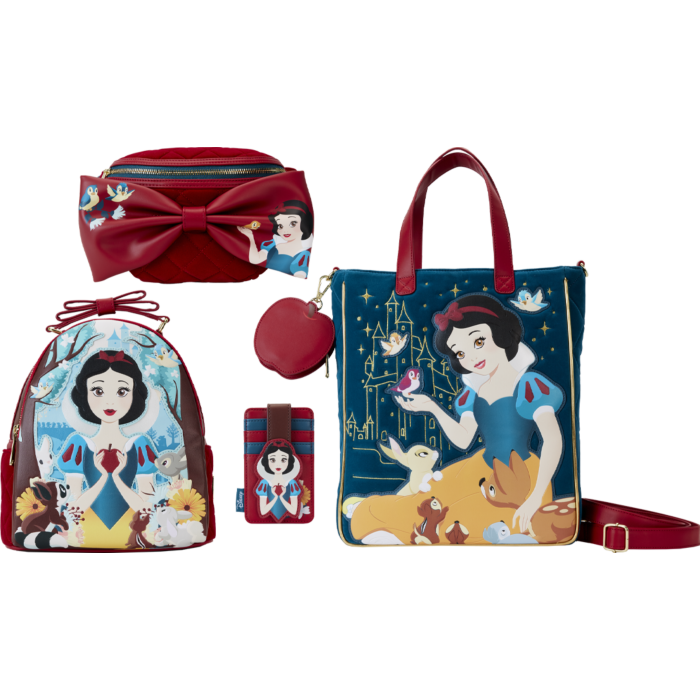 Disney Snow White And The Seven Dwarfs Red & White Mini Satchel, | Disney  princess snow white, Snow white, Purses