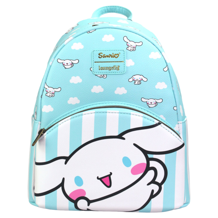 Sanrio - Cinnamoroll 10” Faux Leather Mini Backpack by Loungefly ...