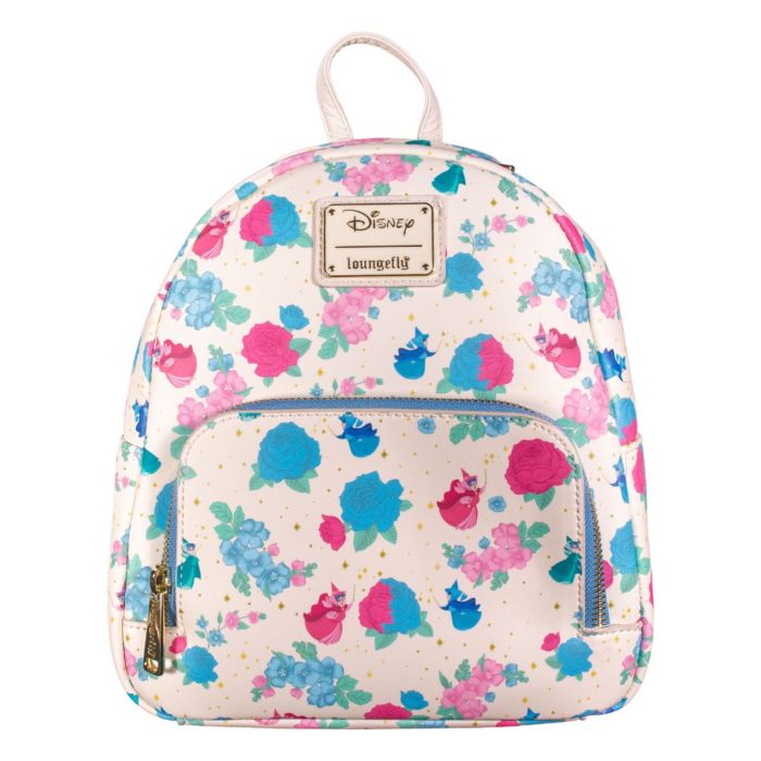 Loungefly Disney Sleeping Beauty Flowers & Fairies Mini Backpack