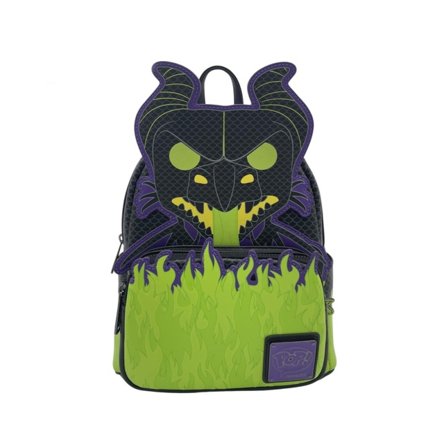 Loungefly, Bags, Loungefly Maleficent Dragon W Glow In The Dark Flames  Modern Pinup Exclusive