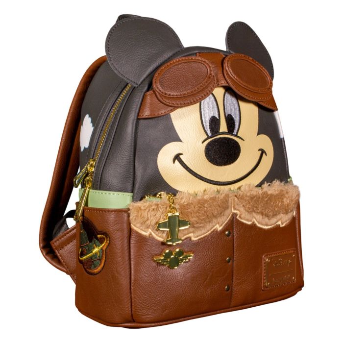 Mickey mouse outlet leather backpack