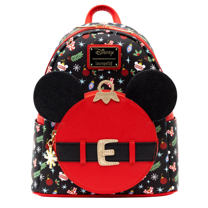 Disney - Mickey Ornament 10” Faux Leather Mini Backpack by Loungefly ...