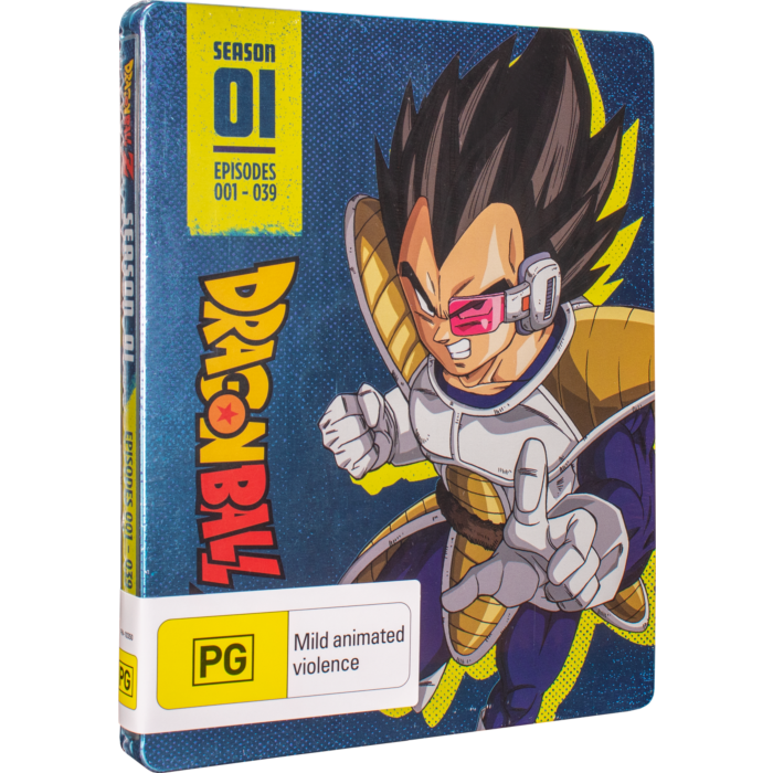 Dragon Ball Z Season 1 Limited Edition Steelbook Blu Ray Box Set 4 Discs By Madman Popcultcha